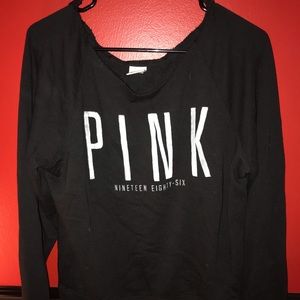 Victoria’s Secret off the shoulder sweatshirt